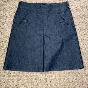 💜Hillard & Hanson blue skirt